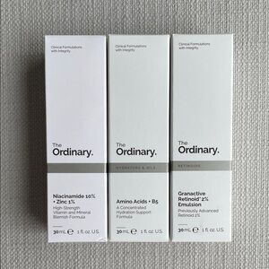 The Ordinary Skincare Trio